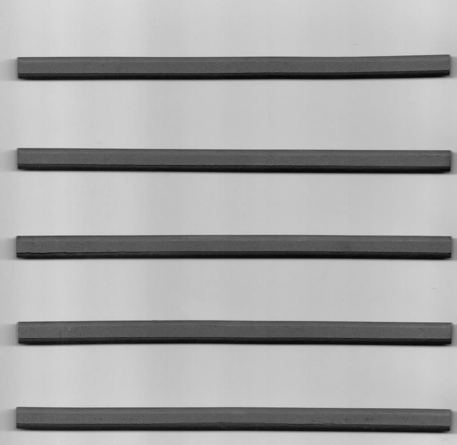 8mmX50/70/80/100/120/140/160/180mm 1pcs Soft Ferrite Zinc  Rod Cores Medium Wave Bar Dameter