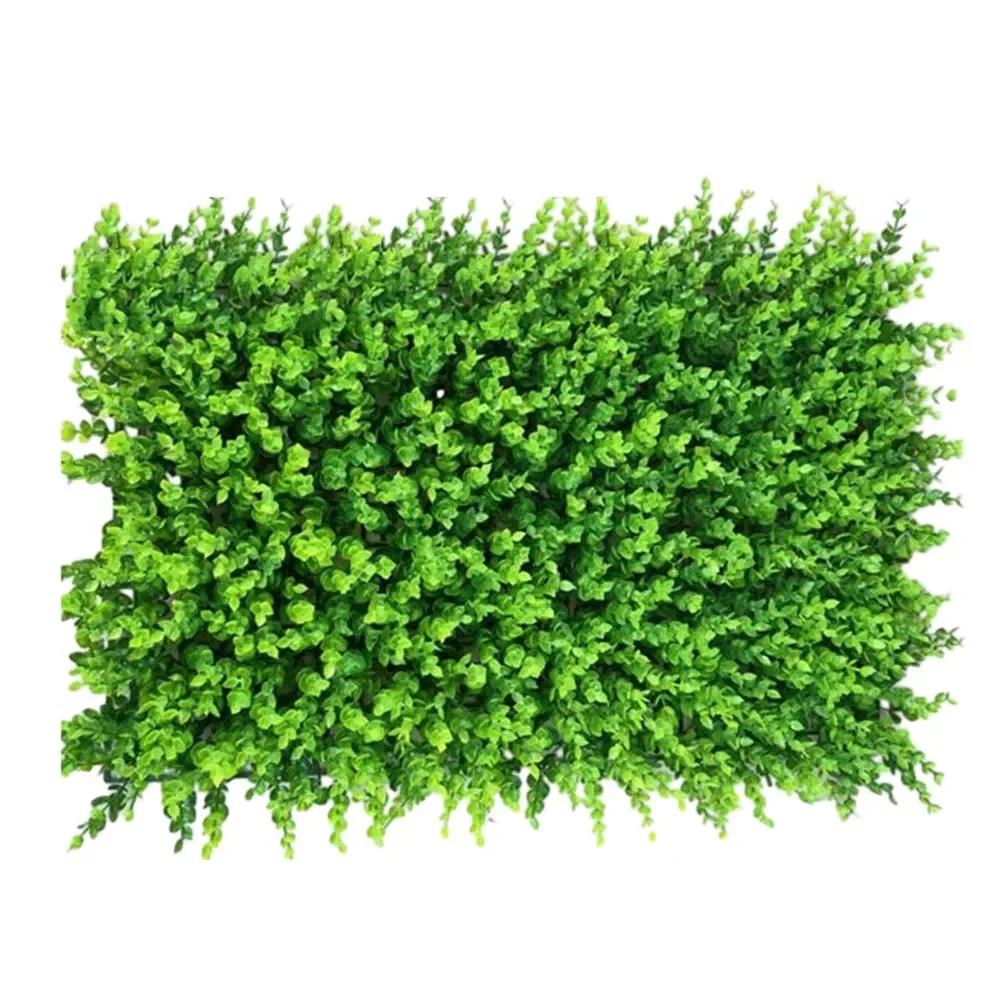 

Plants Mat Artificial Turf Greenery Home Garden Green Panel Plastic Wall-Hedge Wedding 40*60cm Decoration Durable