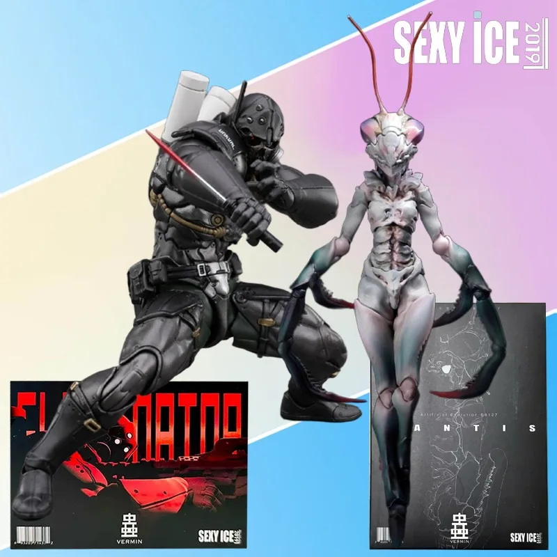 

SEXYICE2019 Genuine Insect Series Enkwar UNKVAL Universal Purifier Eliminator，Experiment B0127 Mantis Movable Model Collection