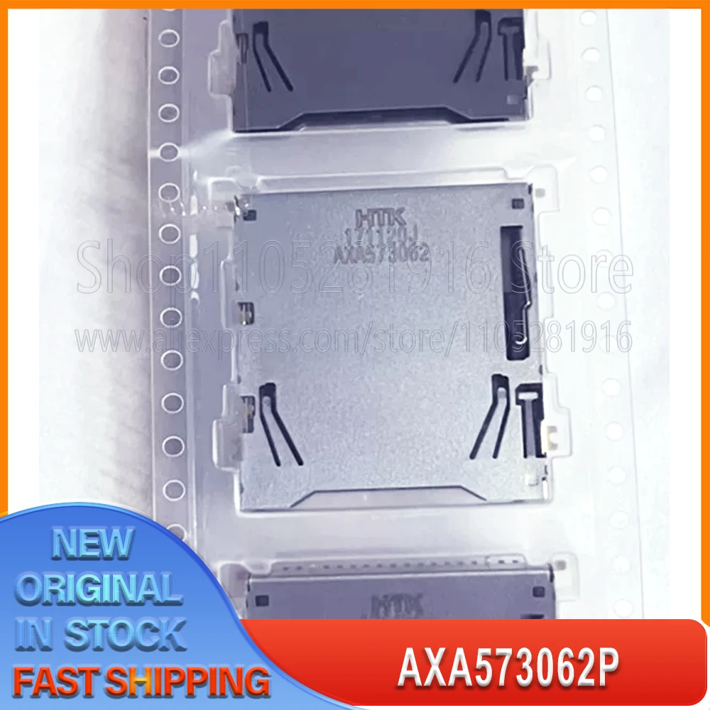 

1PCS/LOT AXA573062P AXA573062 SD card slot Memory card slot SMD 100% New Spot stock