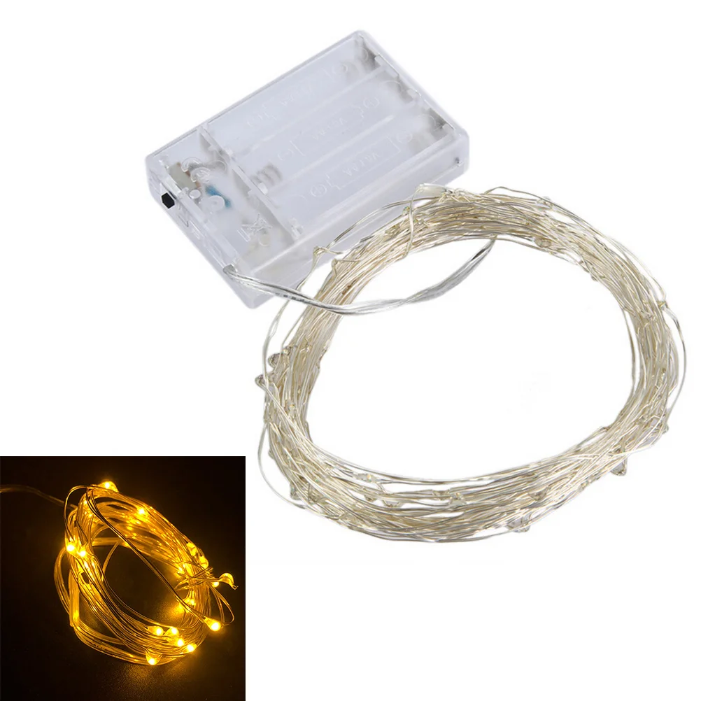 

30 LED String Lights 3 Meters Operated Copper Wire for Flexible Bending and Shaping Decor LED String Light