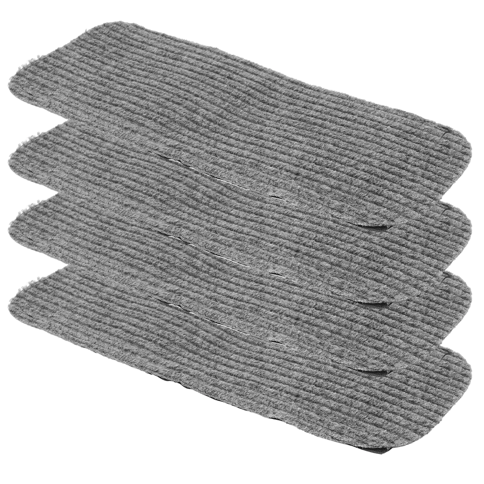 

4pcs Stair Tread Blanket Durable Slip Resistant Polyester RV Step Covers Camper Accessories Stairs Treads Mats Carpet