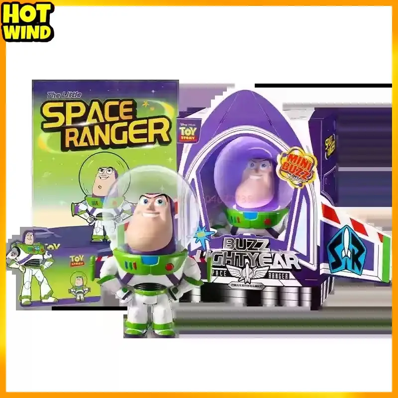 

Hand-Made Toy Story Buzz Lightyear Nightlight - Movable Animation Toy Collectible Gift Pixar Disney Decorations