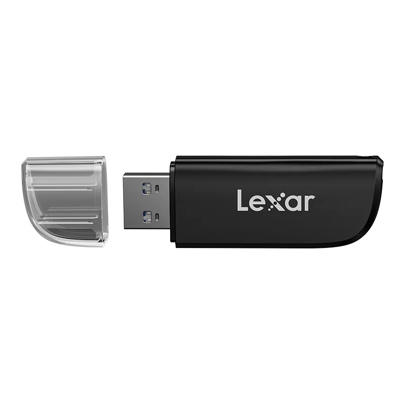 Lexar Card Reader RW300U USB 3.2 Gen1 Microsd / SD Card Reader Up to 104Mb/s Black 2in1 Original 100% Card Reader