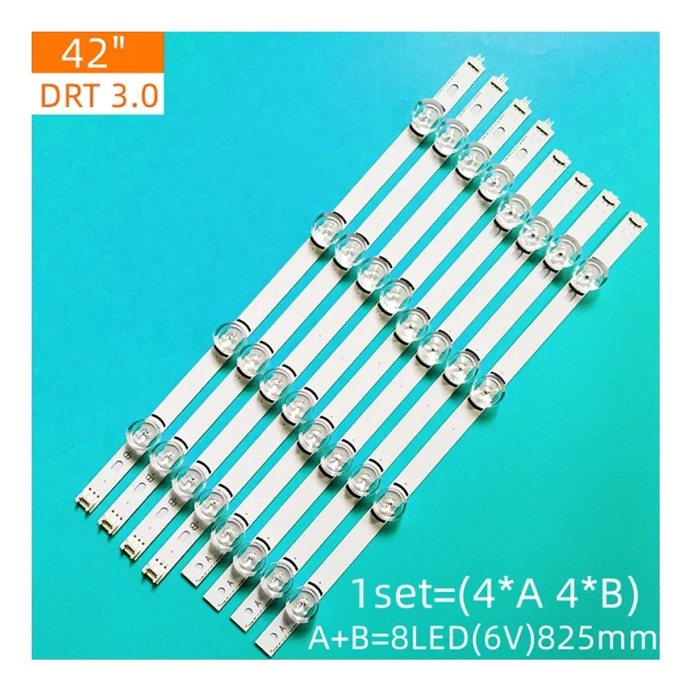 

LED TV Illumination Part Replacement For 42LB628V 42LB629V 42LB630V 42LB631V LED Bar Backlight Strip Line Ruler DRT3.0 42 A B