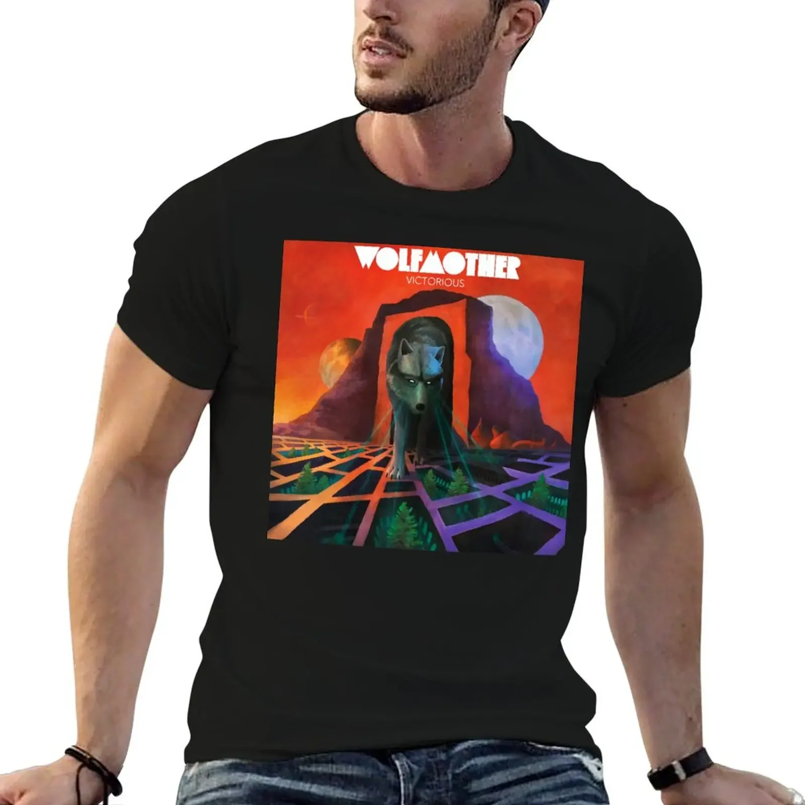 

victorious for the wolfmother tour 2020 jinggamuda T-Shirt plus size tops anime shirt customizeds t shirts for men cotton