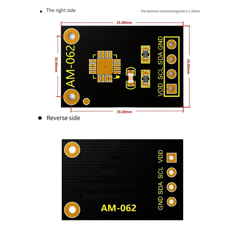 TSYS01 I2C Interface Módulo Sensor de Temperatura Digital Multifuncional Acessórios Portáteis Peças