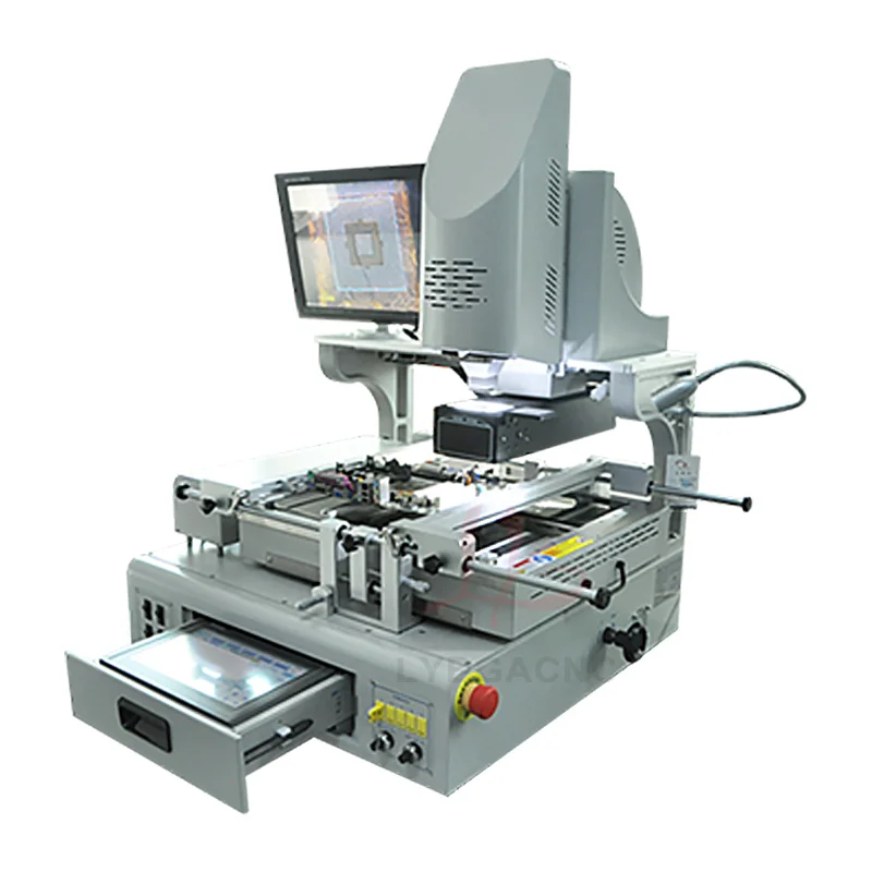 BGA Rework Station RW-SV-650A For Computer Server Reworking High-End Circuit Board Color Optical System Built-In Vacuum Pump220V