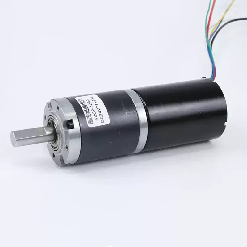 12V 24V 42mm 4260 155KG planetary gear BLDC brushless DC reduction motor large torque low speed long life low noise 7-1351rpm