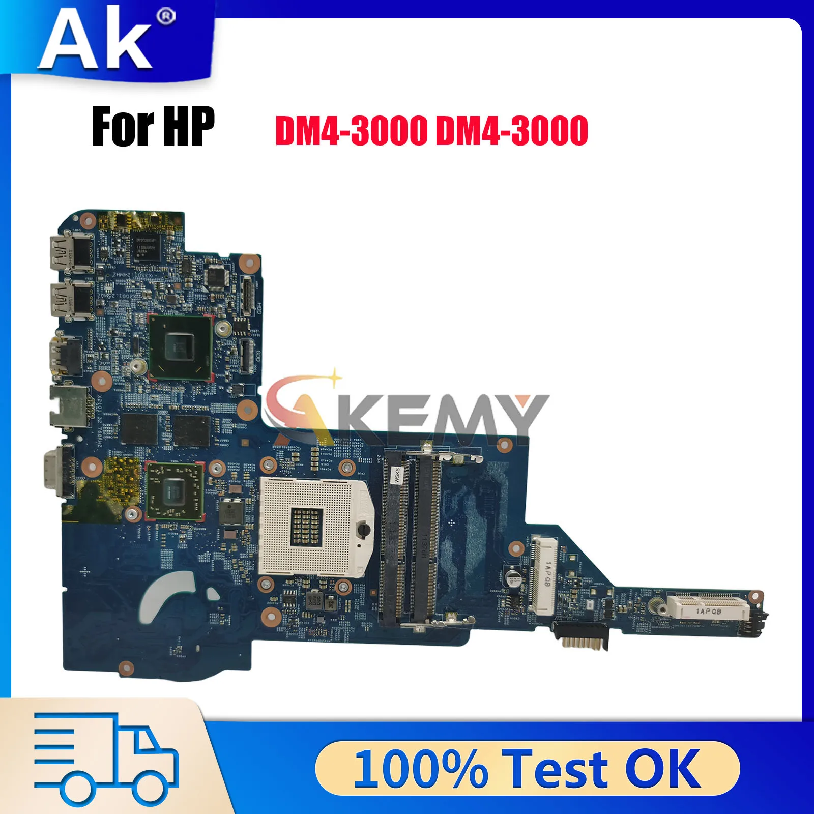 

For HP Pavilion DM4 DM4-3000 Laptop Motherboard 669084-001 669084-501 With HM67 DDR3 100% Fully Tested