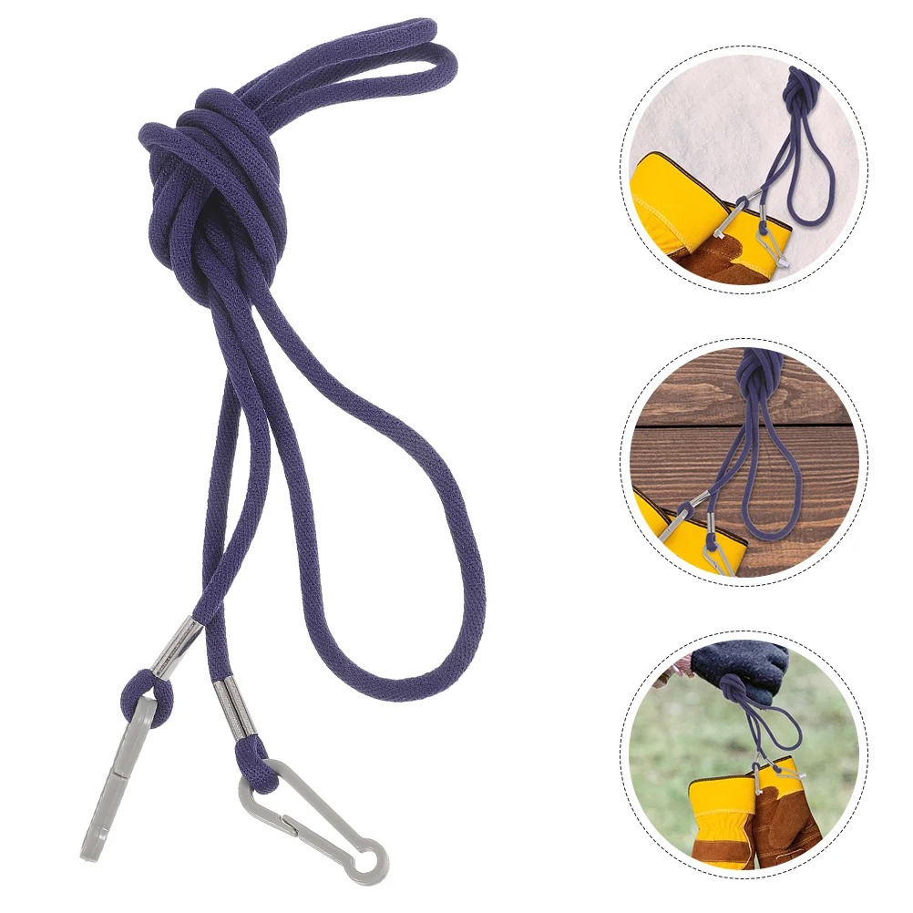 2-teiliges Kinderhandschuh-Lanyard, Winterhandschuhe, Halsbügel, Anti-Verlust-Seil für Schultergurt, Kleinkinder, Halter, Fäustlinge, Kinder, Nylon