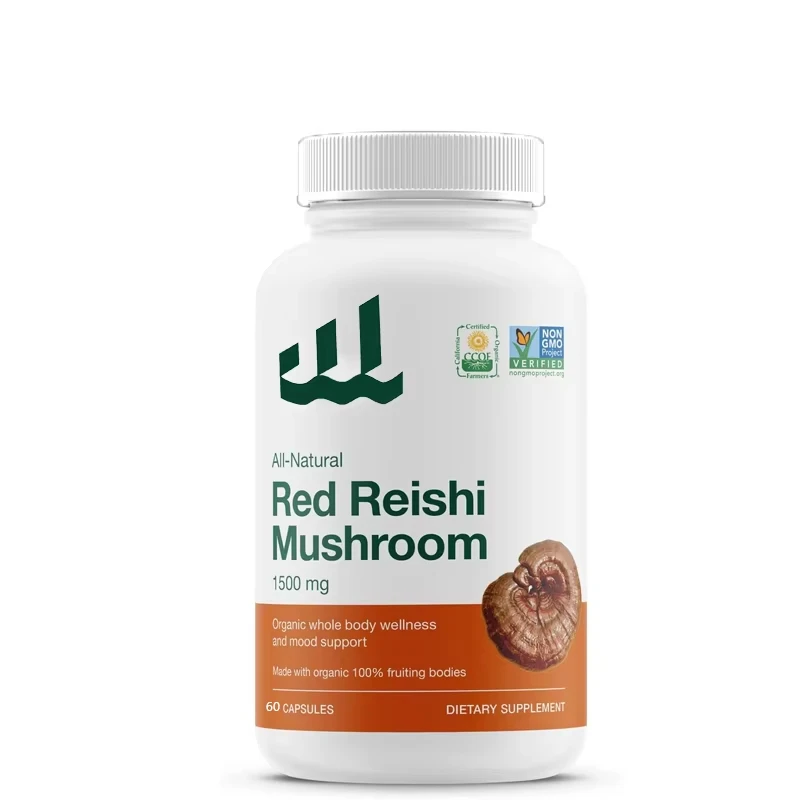 

Органические грибовидные капсулы Ganoderma — Rich in Alpha Glucan — Ganoderma Lucidum & Ganoderma Applan Rekl