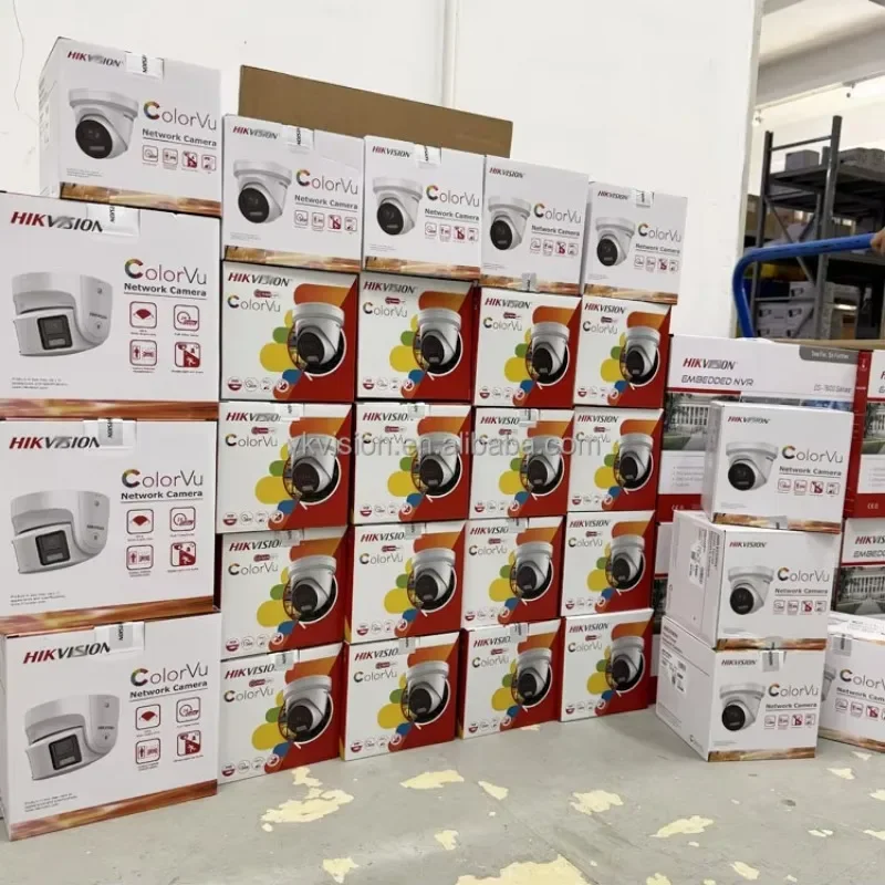 s Full Color PoE CCTV Camera Waterproof Audio ColorVu 2.8mm 3.6mm Lens 4MP 8MP Outdoor Security IP Network Camera 4K
