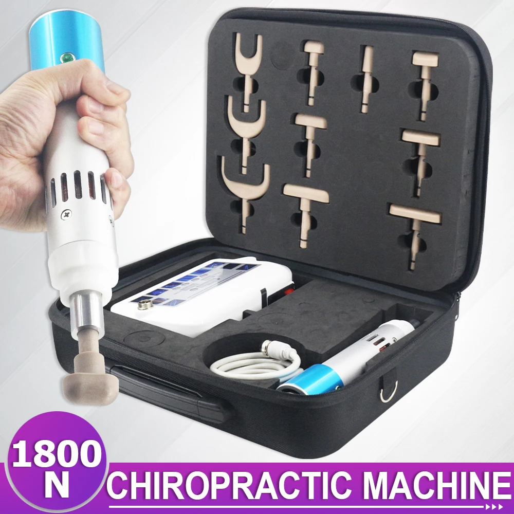 

Chiropractic Adjusting Instrument Impulse 1800N Electric Correction Gun Cervical Massage Portable Spine Chiropractic Tools 2025