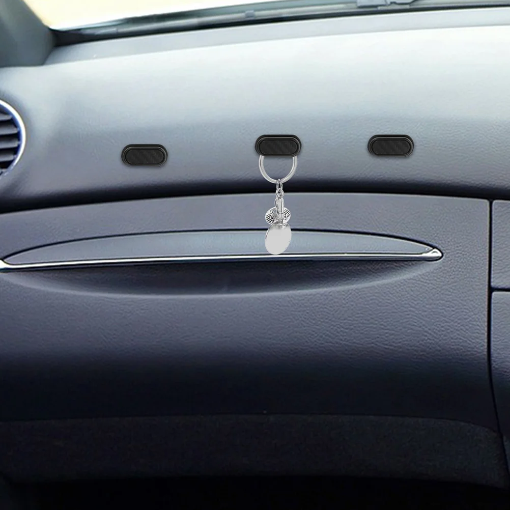

8pcs Invisible Dashboard Hooks Multifunctional Key Holder Purse Hanger Easy Install Durable Mini Hooks For Car Interior