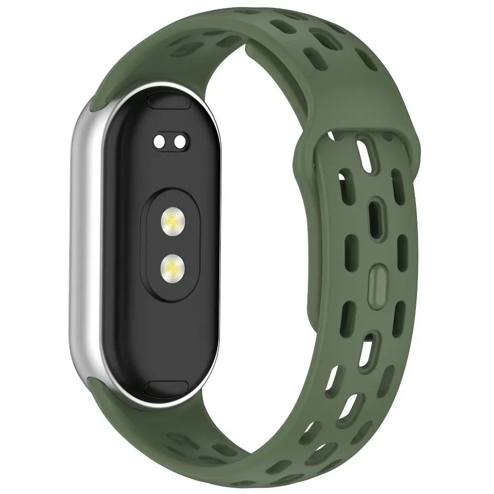New Soft TPU Strap Replacement Accessories Smart Watch Band Breathable Sport Bracelet Wristband Belt for Mi Band 10 9 8