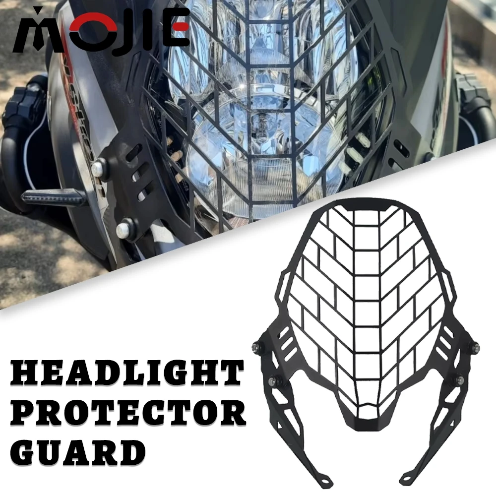 2025 2026 Headlight Guard Protector Grille Cover For SUZUKI Vstrom V-STORM 650 XT DL650 2017 2018 2019 2020 2021 2022 2023 2024