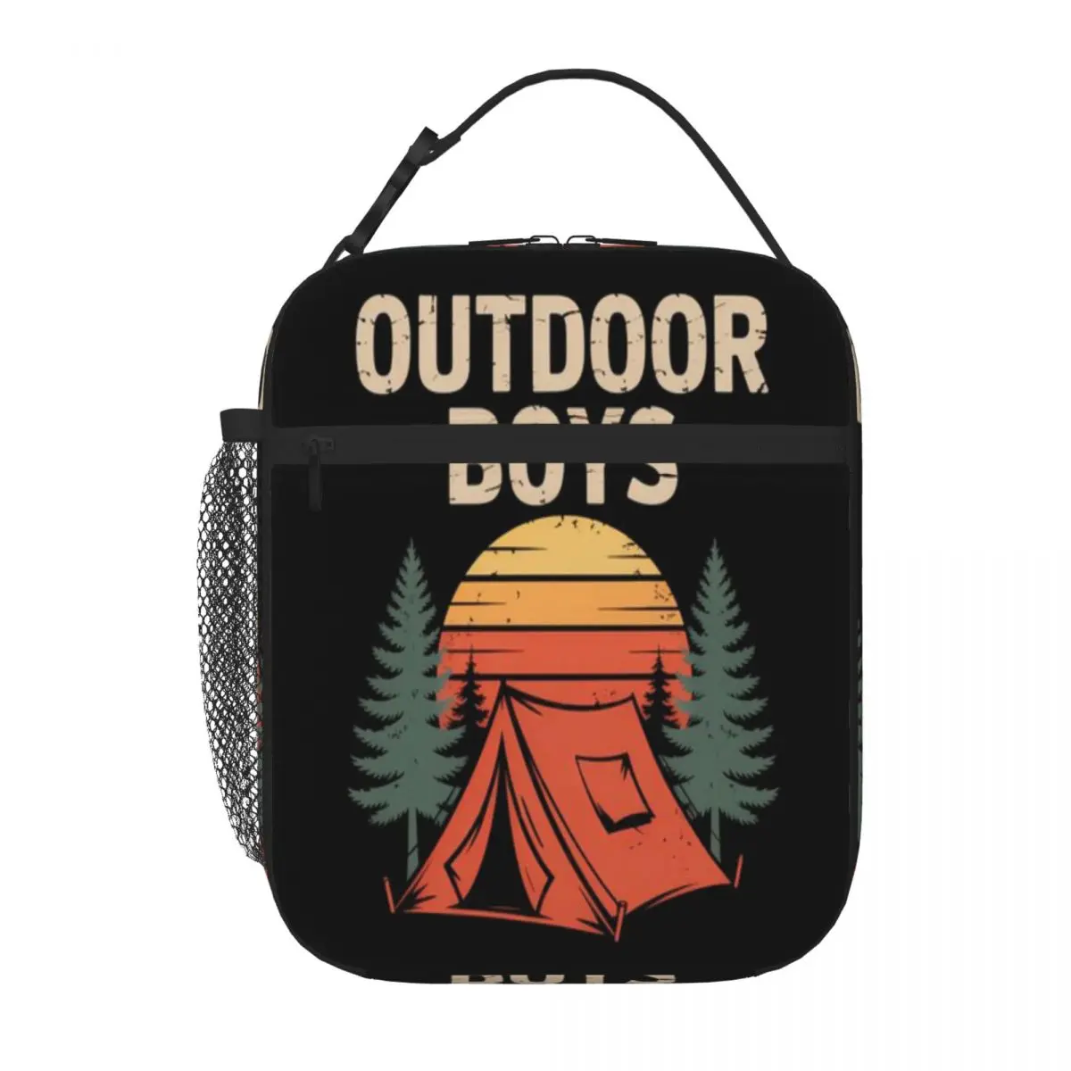 Hot Sale Outdoor Hiker Hiking Trekking Fun 3D Stereo Adjustable Strap Lunch Bag Hospital Visiting Cooler Tote