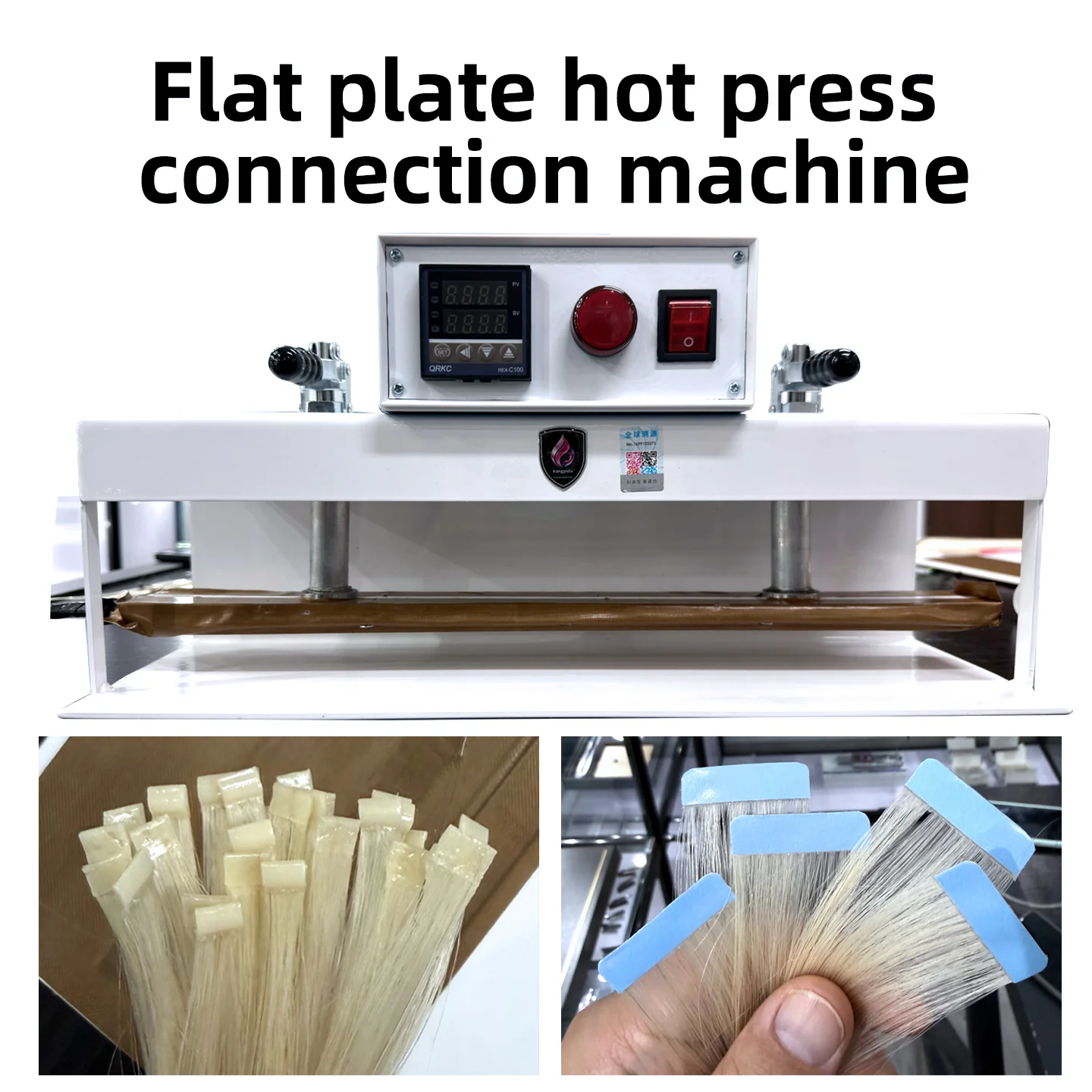 Laminated Tape-Style Home Hair Extension Lamination KIT with Intelligence Teaching Keratin Making Machine Made in China