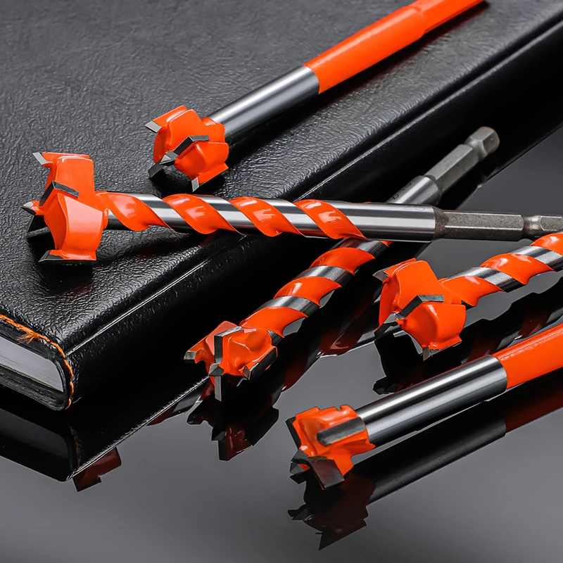 Newshark ไม้เจาะรูด้วยตนเองเลื่อยไม้เครื่องมือ16Mm-25Mm ทังสเตนสตีล Hexagonal Shank เจาะ Bits