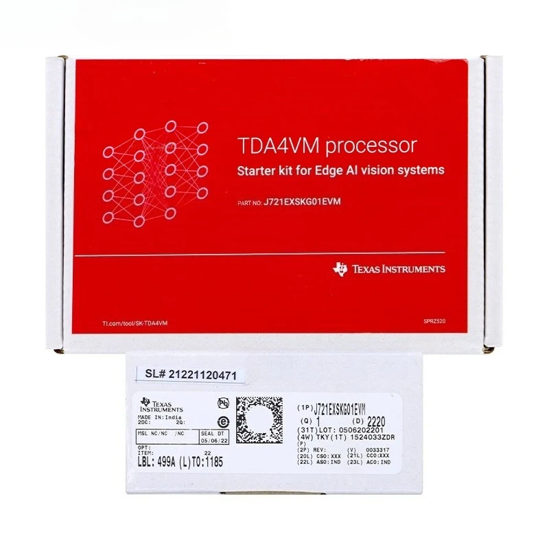 J721EXSKG01EVM SK-TDA4VM Edge AI Vision System Processing Starter Kit أداء عالي للمراقبة الذكية
