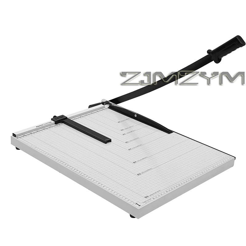 B3 Paper Cutter Metal Bottom Series Paper Cutting Machine Manual Knife Type Paper Trimmer for Office Craft or Pictures