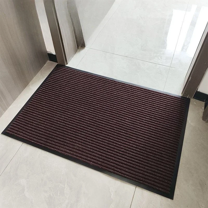France Style Floor Mat Outside Door PVC Thick Mat for Entering The House Toilet Bathroom Rugs Living Room Kitchen Cushion