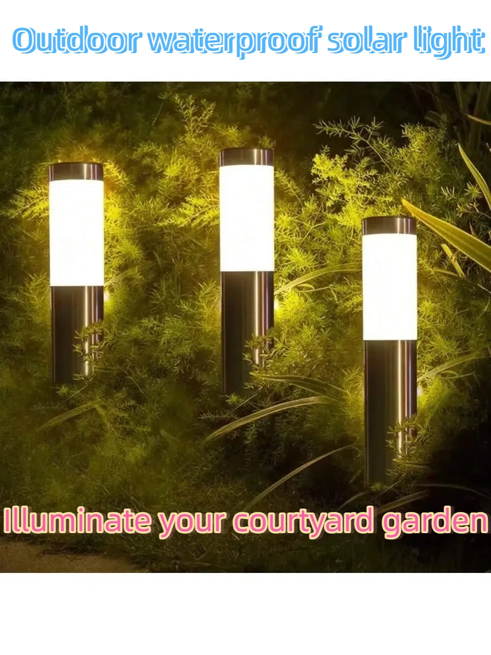 Upgraded Solar Pathway Lights IP65 Waterproof Solar Walkway Lights Super Bright LED Landscape Lights for Yard Lawn Patio Drivewa