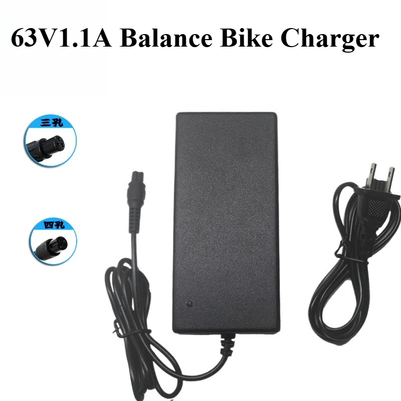 ALASICKA For Xiaomi Ninebot Segway 63V 1.1A OEM Battery Charger Mini Pro/mini Lite Electric Scooter Balance Car Charger Scooters