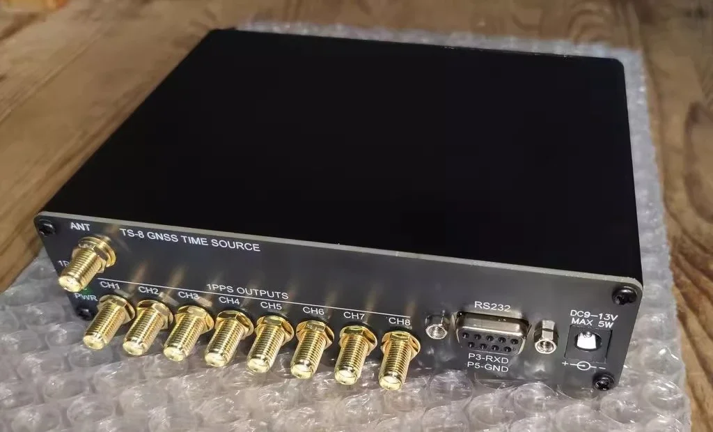TS-8 time source, clock source, 1PPS source, LEA-M8T, GPS, Beidou, second pulse, timing