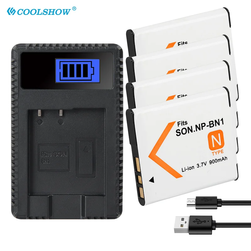 NP-BN1 NP BN1 شاحن بطارية لسوني DSC WX5 TX9 T99 TX7 TX5 W390 W380 W350 W320 W360 QX100 NPBN1 900amh بطاريات الكاميرا