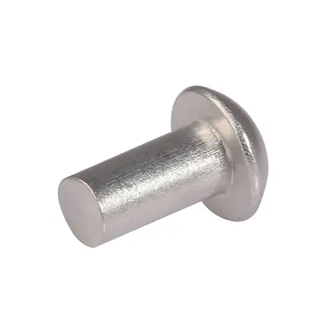 10/50pcs M2 M2.5 M3 M4 M5 M6 GB867 Aluminum Button Semi Dome Round Head Punch Self-plugging Solid Rivet Rod Diameter 2 3 4 5 6mm