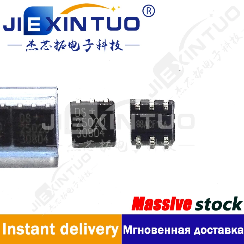 DS2502P-E48+ IC EPROM 1KBIT 1-WIRE 6TSOC EPROM - OTP Memory IC 1Kbit 1-Wire® 6-TSOC