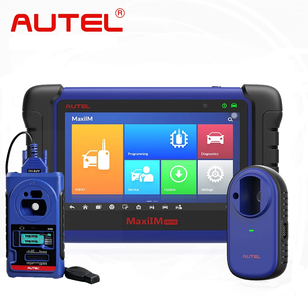 

Original Autel MaxiIM IM508 Advanced IMMO & Key Programming Tool Plus XP400 Pro Key and Chip Programmer