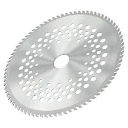 8 Inch 80T Brush Cutter Blade Tree Trimmer Saw Blade Carbide Lawn Mower Cutter Replacement Circular Saw Blade For Cutting Grass