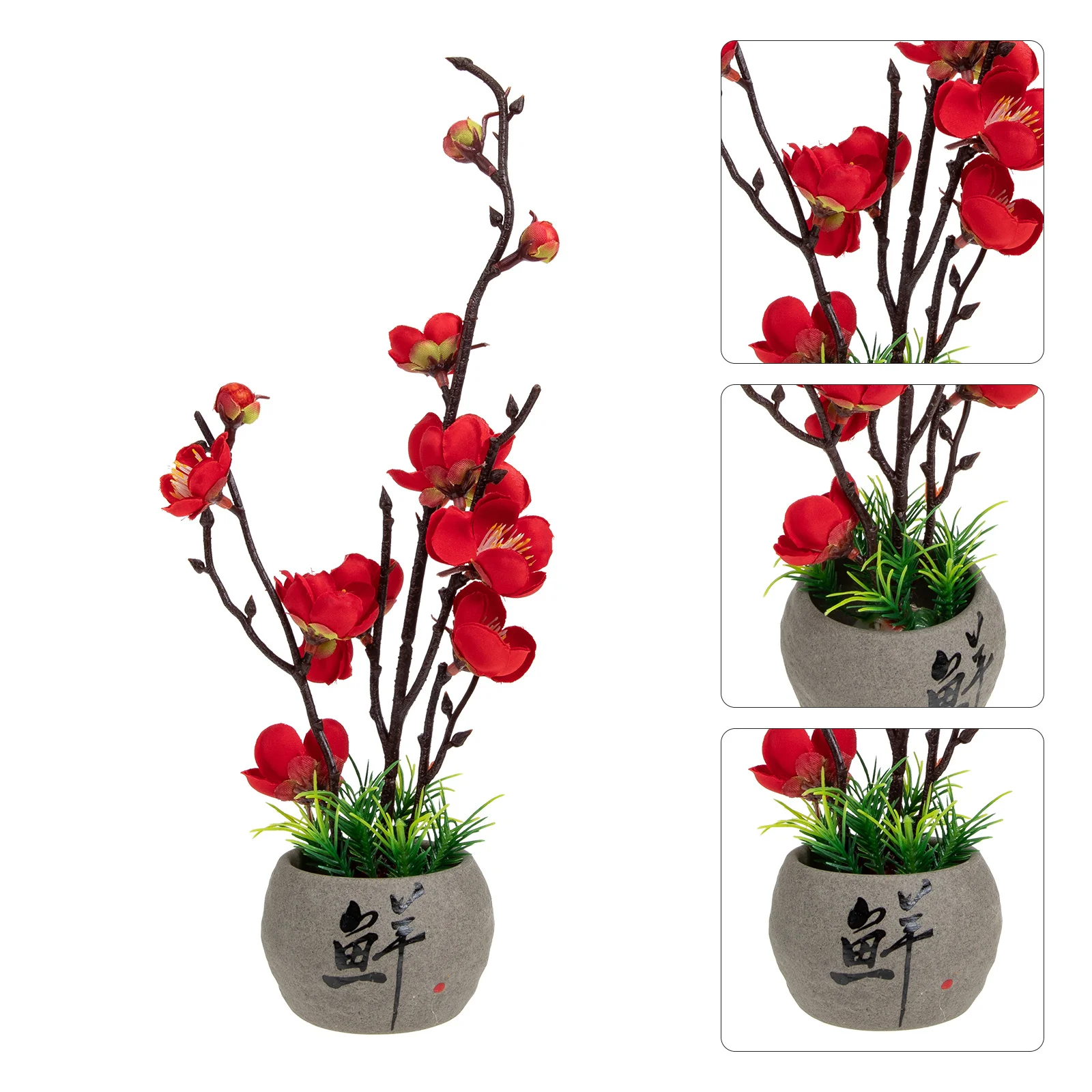 

Simulated Flower Embellishment Plate Decoration Lantern Sushi Party Decorations Japanese Restaurant Pp Tableware Plates