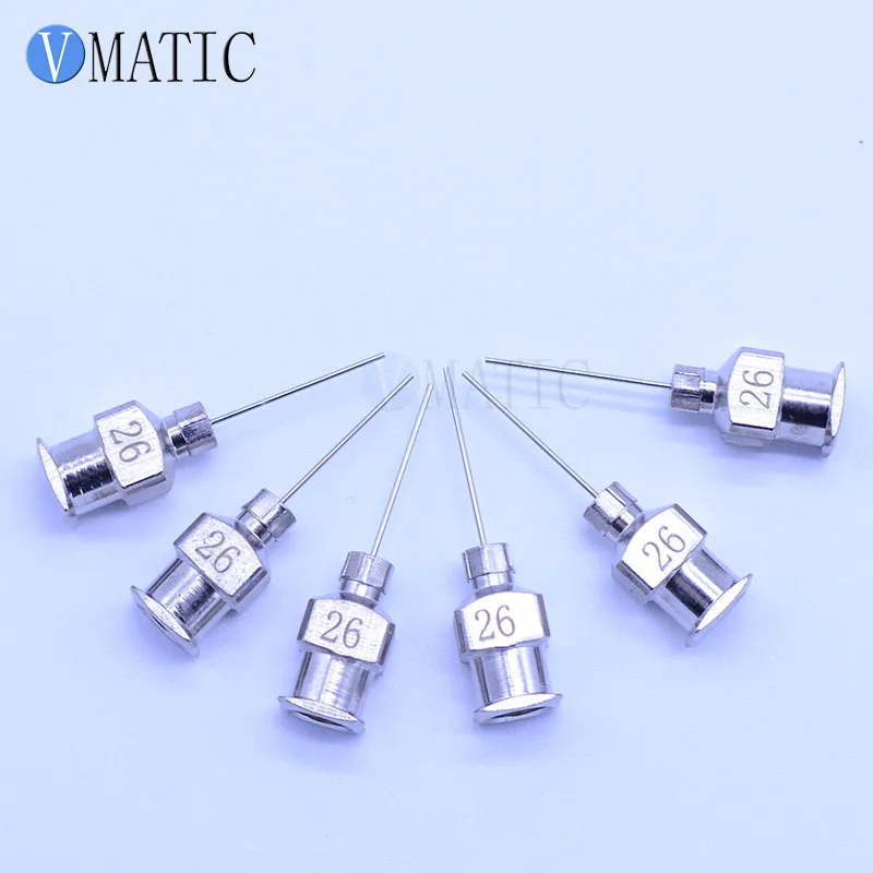 Hoge Kwaliteit 1/2 Inch Tip Lengte 26G Alle Metalen Tips Blunt Rvs 12Pcs Lijm Doseernaalden Spuit naald Tips