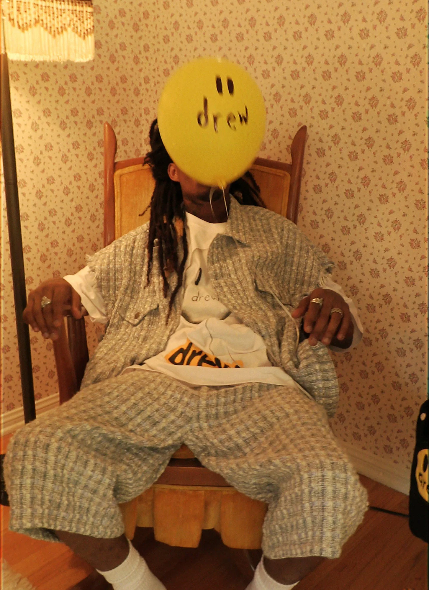 

Drew House Hot Sale chanel-style shorts are casual, versatile and fashionable designer printed shorts