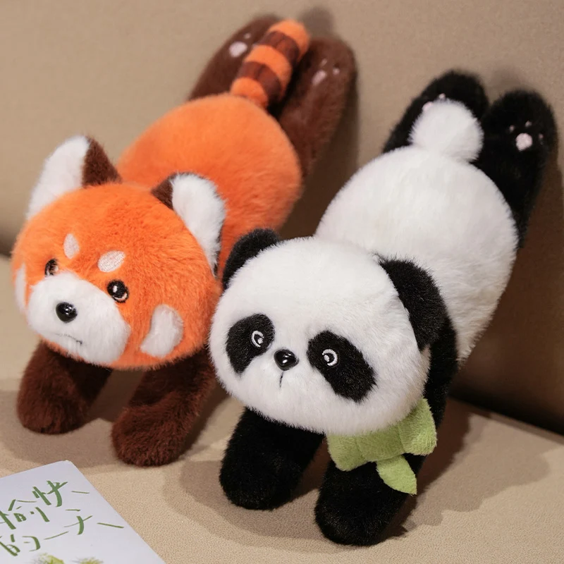 Hug Slap Bracelet Animals Assorted Stuffed Animal Plush Slap Bracelets Panda Stuffed Plush Kids Toy na prezent urodzinowy