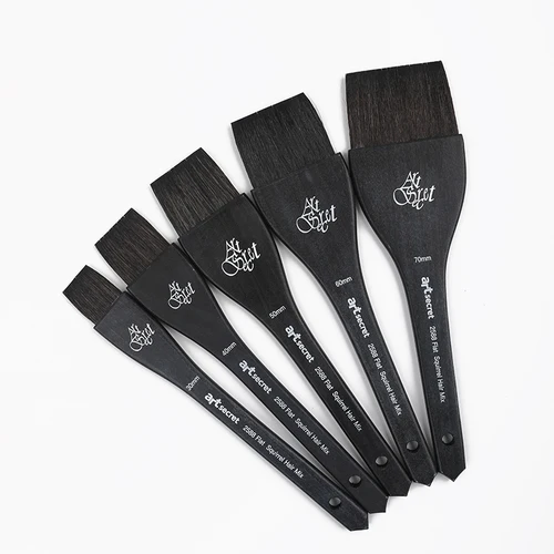 Imagen 2 del producto ArtSecret-pincel de acuarela acrílico al óleo 2588F de alta calidad, pelo sintético, herramienta de pintura multifuncional de estilo libre, suministros de arte
