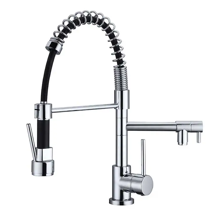 

YYHC-Luxurious Brass Kitchen Faucet for Sink with single lever