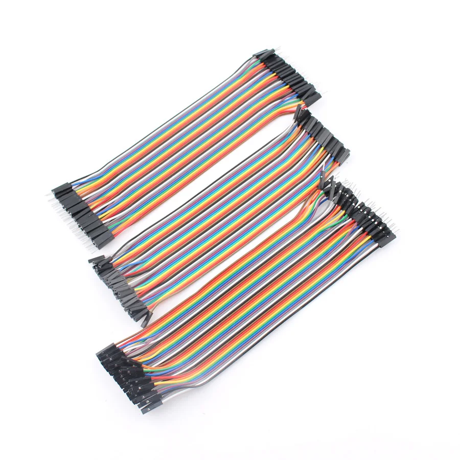 10PCS 40P 20CM DuPont Line Jumper Wire 40Pin Male To Male/Female DIY Kit For Arduino RC Parts & Accs