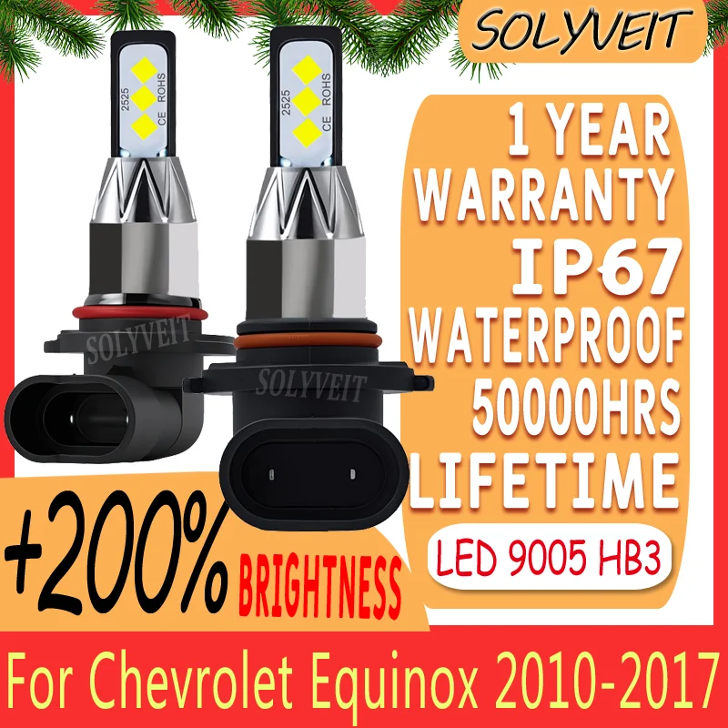 

Lightweight & Strong Simple Setup Long-Life 9005 LED High Beam For Chevrolet Equinox 2010 2011 2012 2013 2014 2015 2016 2017