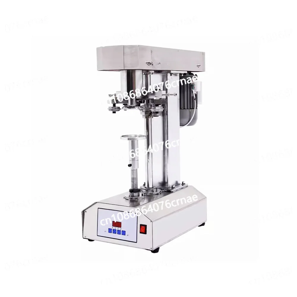 Automatic Portable Plastic Aluminum Can Sealer Seamer Closing Soft Drink Capping Sealing Machine