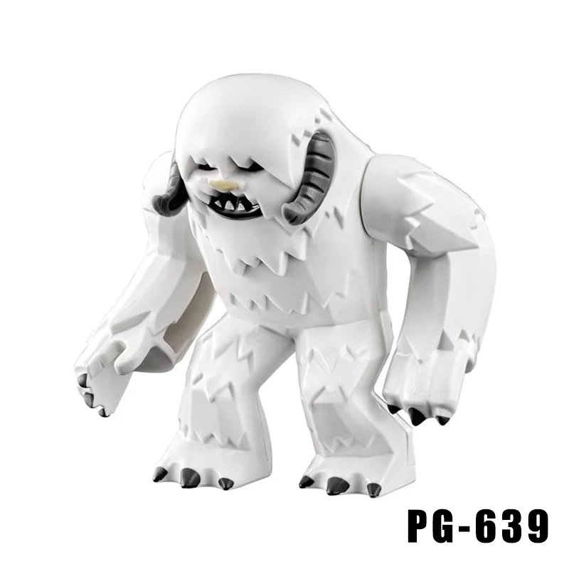 MOC Medieval Building Blocks Figure Accessories Zoo African Elephant Camel Deer Wolf Crocodile Warhorse Animal Bricks Toys Gifts