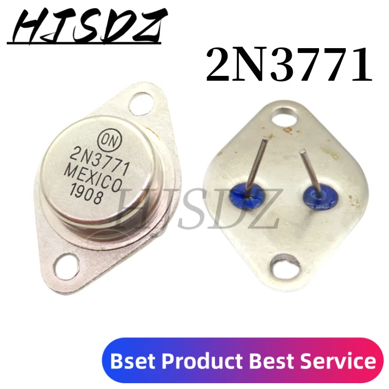 10PCS gold sealed iron hat high-power 2N3773 2N3772 2N3771 G inverter high-power transistor TO-3