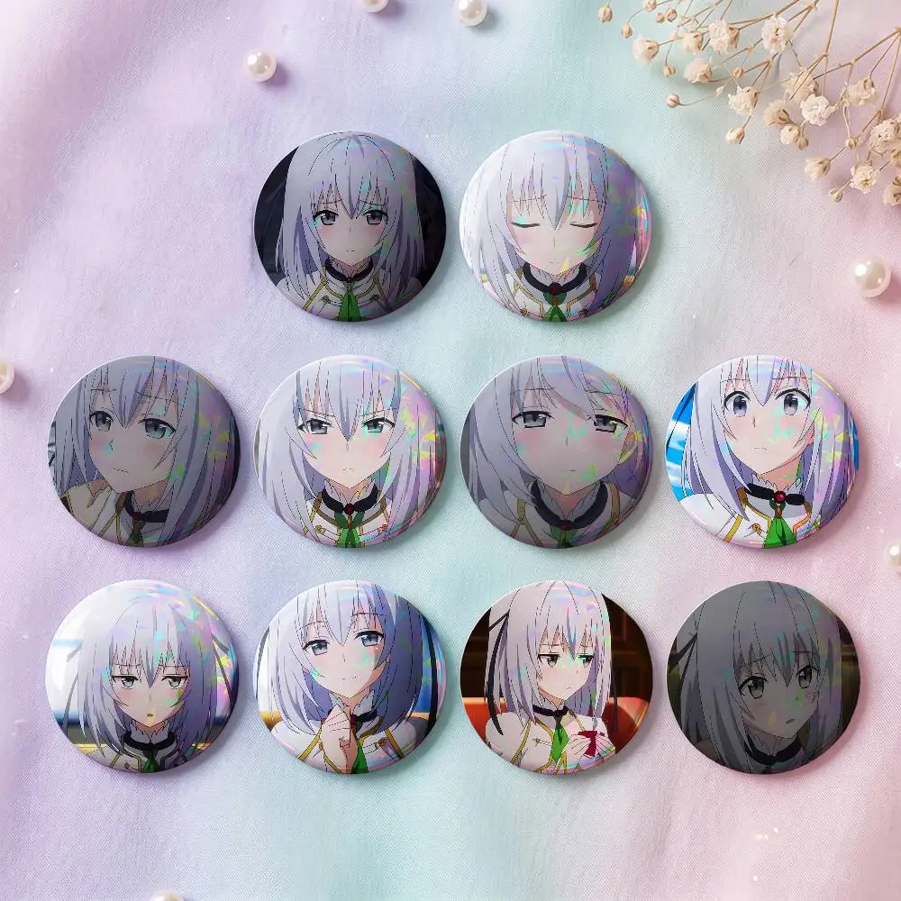 1pc Airi Arcadia Anime Characters Cartoon Style Badge Brooches On Backpack Decoration Round Enamel Pins For Accessorys