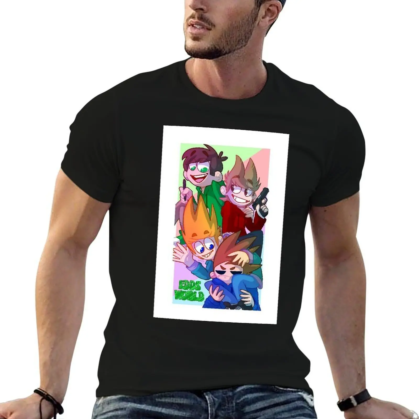 

Eddsworld T-Shirt man t shirt summer cotton t shirt pack t shirt personalised T-shirt