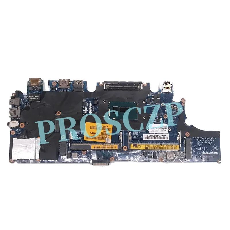

ZBZ00 LA-A971P для ноутбука DELL Latitude E7250 7250, материнская плата для ноутбука CN-02PVP8 02PVP8 004WK0 CN-0G9CNK 0G9CNK