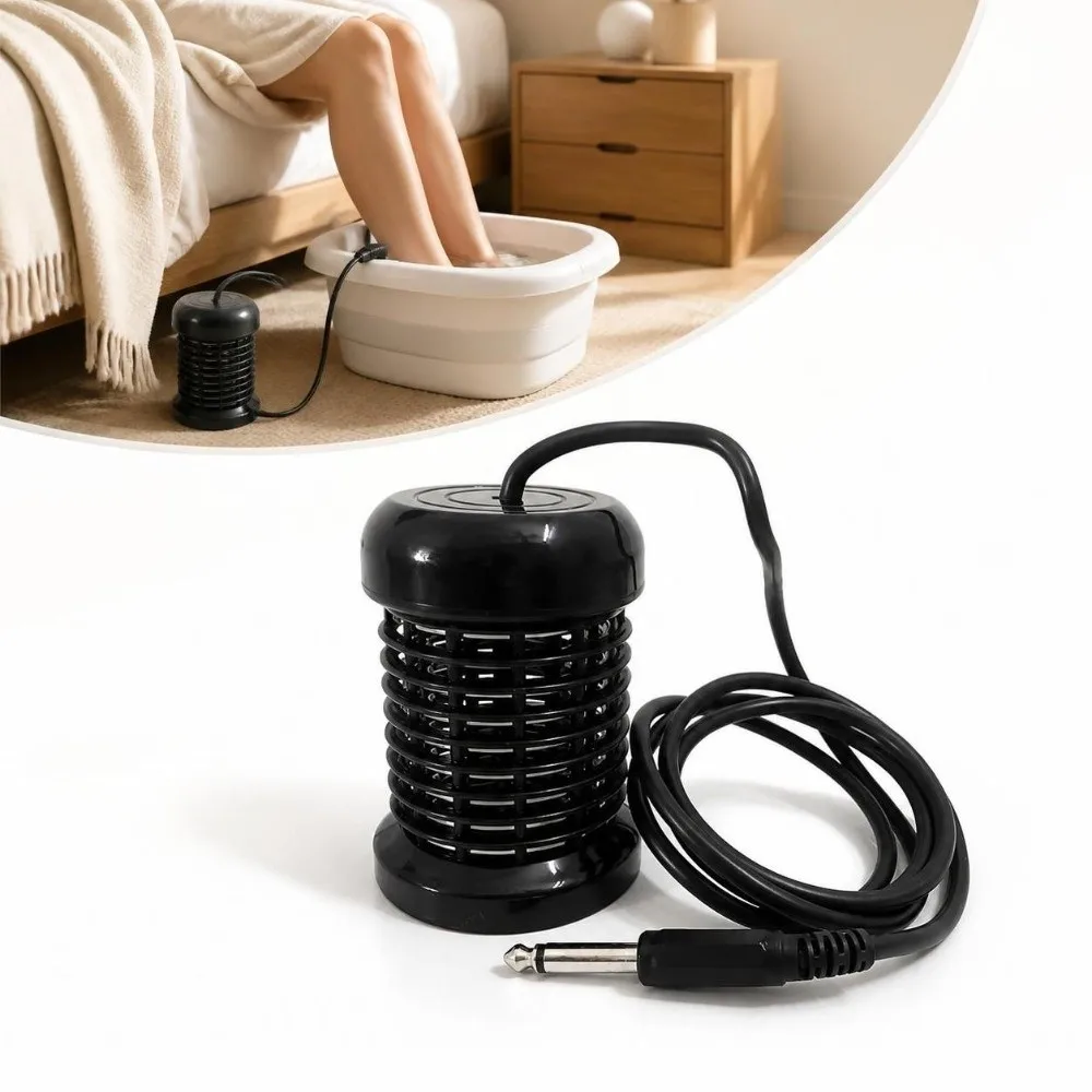Black Ionic Head Ionic Technology Easy Install Ionic Balance Instrument Accessory Portable Foot Spa Replacement Head